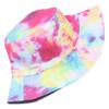 Reversible Tie-Dye Bucket Hat with 3D Graffiti Print for Women - Autumn Style Sun Hat