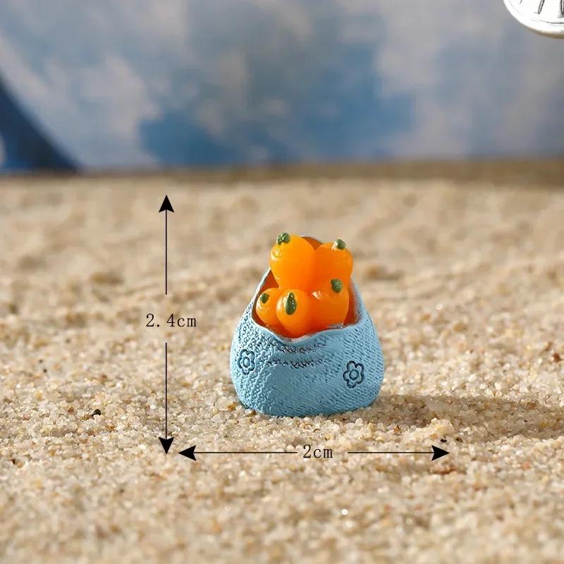 Миниатюрные фигурки милые мультяшные астронавты кролики микро ландшафтные украшения для украшения дома поделки кролики декор стола комнаты