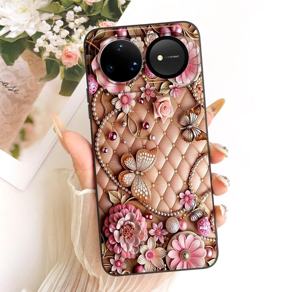 Чехол для Huawei Nova 15 Pro Ultra 5G Милый Кролик Модный Мультяшный Чехол Силиконовый Чехол для Huawei Nova 15 Ultra Nova15 Мягкие Fundas