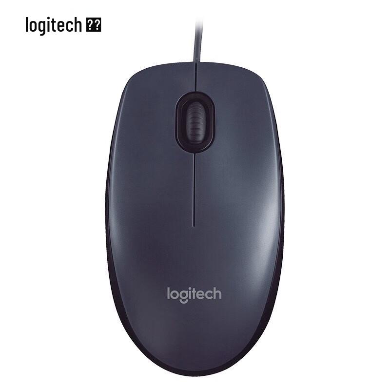 Проводная USB офисная мышь Logitech M91P