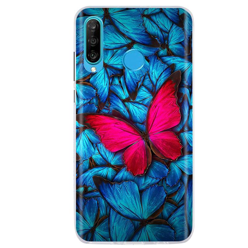 Чехол для Huawei P30 Lite, силиконовый чехол из ТПУ на заднюю панель телефона, чехол для Huawei P30 Pro VOG-L29 ELE-L29 P 30 Lite P30lite, чехол-бампер