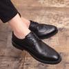Brogue Man Nightclub Business Dress Italian Formal Fashion Casual Leather Male Flats Men'S Wedding Party Oxfords Shoes Footwear