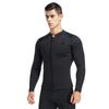 3MM Wetsuit Jacket Men Long Sleeve Neoprene Front Zipper Surf Winter Swim Warm Surf Upstream Size XXXL