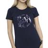 Netflix Womens/Ladies The Witcher Wolf Logo Infill Cotton T-Shirt