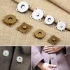 10 Sets 14 Mm/18 Mm Metal Magnetic Buttons Bags Plum Blossom Magnetic Automatic Adsorption Buckle Diy Clothes Snaps Wallet Buttons