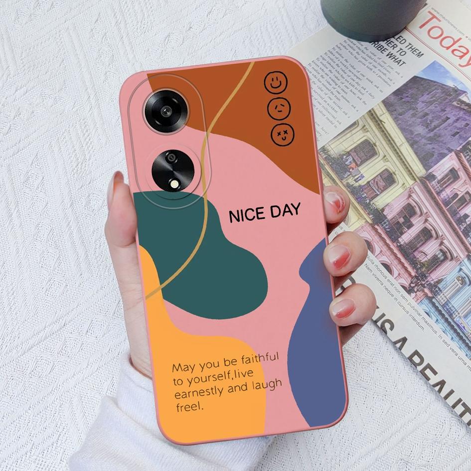 Для Oppo A7 A15 A1K A35 A55 A1 A52 A11 чехлы для телефонов модный красочный клетчатый узор мягкий жидкий силикон супер ударопрочный защитный чехол для Oppo Capa