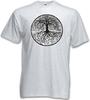 YGGDRASIL TREE LOGO I T-SHIRT - Arsen Celtic Irminsul Of Thor Life Odin Loki