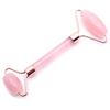 [GOLD STONE] Rose Quartz Face Roller with Dual Heads, Massage, Natural Stone, Power Stone, Cooling, Rolling
