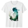Forest Unisex Silhouette Unisexs TShirt Forest Silhouette Nature