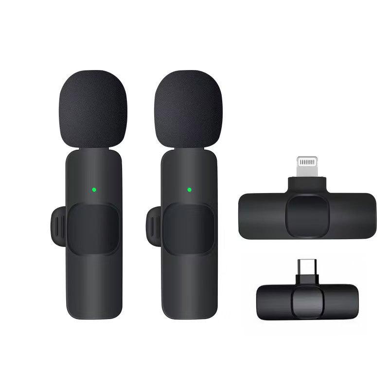 K9 Lavalier Clip-on Microphone for Live Streaming (Single/Dual)