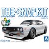 Aoshima Bunka Kyozai (AOSHIMA) 1/32 The Snap Kit Series Nissan C110 Skyline GT-R Custom (White) Pre-Colored Plastic Model Kit No. 18-SP2