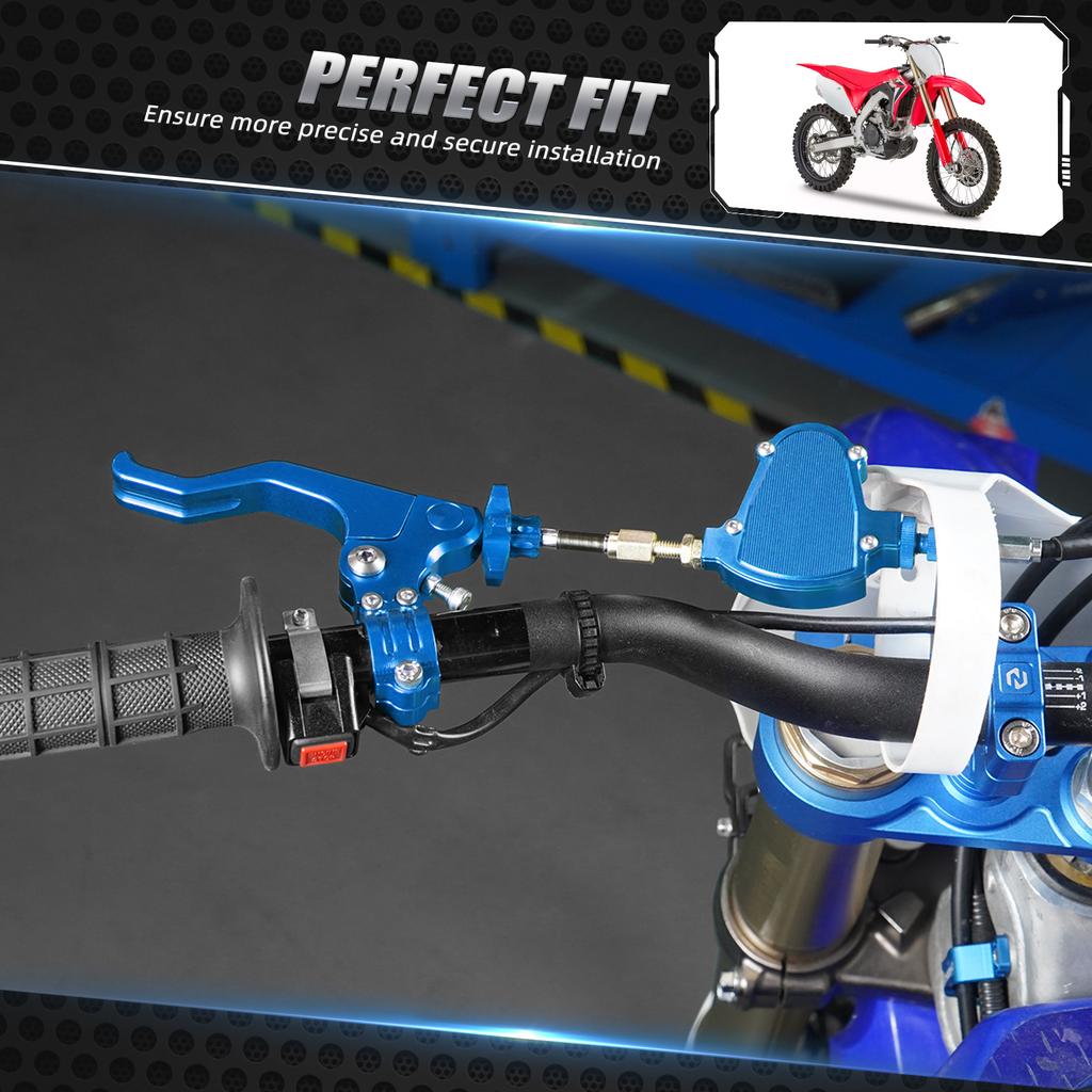 For Yamaha YZ250 YZ125 2000-2018 YZ 80 85 125X 250X WR250F WR450F YZ250F YZ450F Short Stunt Clutch Lever Easy Pull Cable System