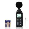 Digital Sound Level Meter for Home with Maximum Value Hold Sound Level Measuring Range Characteristic Time Weighting with Compensation Windproof Large