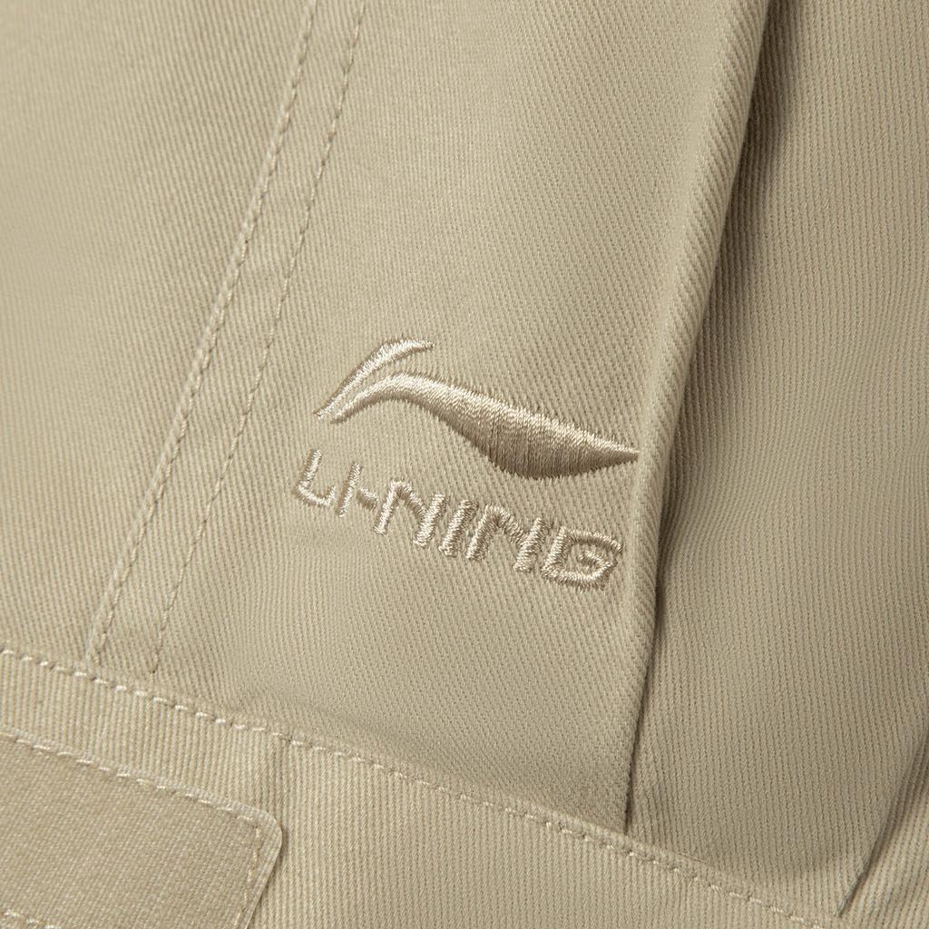 Li Ning Серия Спортивный Стиль Свободный Крой Воротник-стойка Вышитая Хлопковая Куртка Женские Куртки AJMV320-1