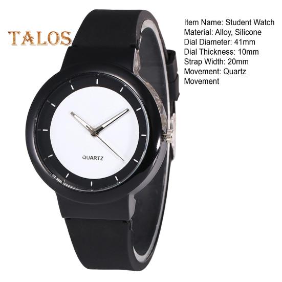 Candy Color Women Watch Round Dial Silicone Strap Quartz Movement Ladies Girls Casual Wristwatch Fashion Jewelry Birthday Gift