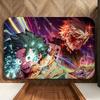 anime M-My Hero A-Academia Floor Mat Soft Flannel Floor Mat  Suitable for Entryways, Living Rooms, Bedrooms, and Bathrooms