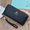 Women Zipper Handbags Fashion Card Holder Purse PU Leather Ladies Phone Bags Wallet