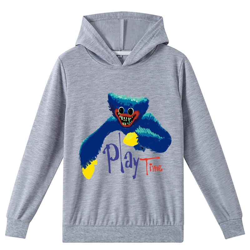 Детская 3D толстовка с капюшоном Mob game Huggy wuggy свитер Детский свитер