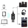 Автомобильный мини-кабель 3,5 мм с разъемом AUX Bluetooth, автомобильный комплект аудио MP3-музыки, USB-адаптер для беспроводного автомобильного FM-радио, динамика