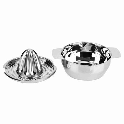 Портативная ручная соковыжималка для лимона и апельсина из нержавеющей стали, бытовая соковыжималка для фруктов