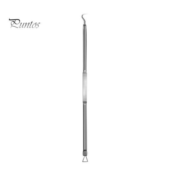 Ультратонкий Нет. 5 ячеек, зажим для прыщей, угрей, игла от прыщей из нержавеющей стали, пинцет, салон красоты, инструменты для очистки пор, ухода за лицом