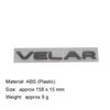 AAYJ1 3D Премиум Буква VELAR Для Lr2 Lr4 Hse Lux Sport Supercharged AUTOBIOGRAPHY Автомобиля Крыло Багажник Задняя Наклейка Эмблема Значок Стикер