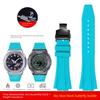 Для Casio G-SHOCK GA-2100 GA-2110 Мягкий Резиновый Ремешок для Часов GM-5600 GA2100 GM2110 Быстросъемный Силиконовый Ремешок для Часов Мужской Браслет