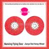 Feilu Red Sisal Polishing Wheel: 4-inch 100*16 Stainless Steel & Iron Cover Angle Grinder Cloth Wheel with Free Shipping