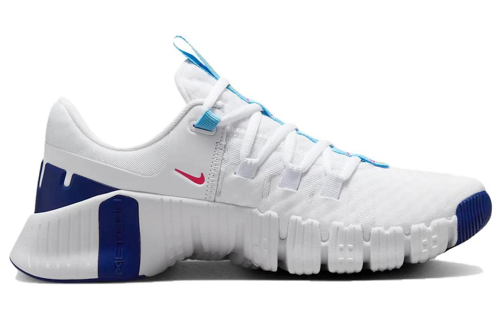 Nike Бесплатные Metcon 5 Белый Аквамариновый Синий Женские DV3950-103