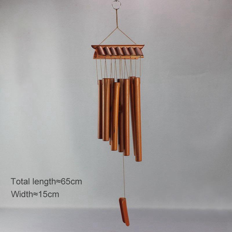 Handmade Antique Tubes Bell Bamboo Wind Chimes Pendant Balcony Outdoor Yard Garden Home Decor Windchime Wall Hanging Crafts