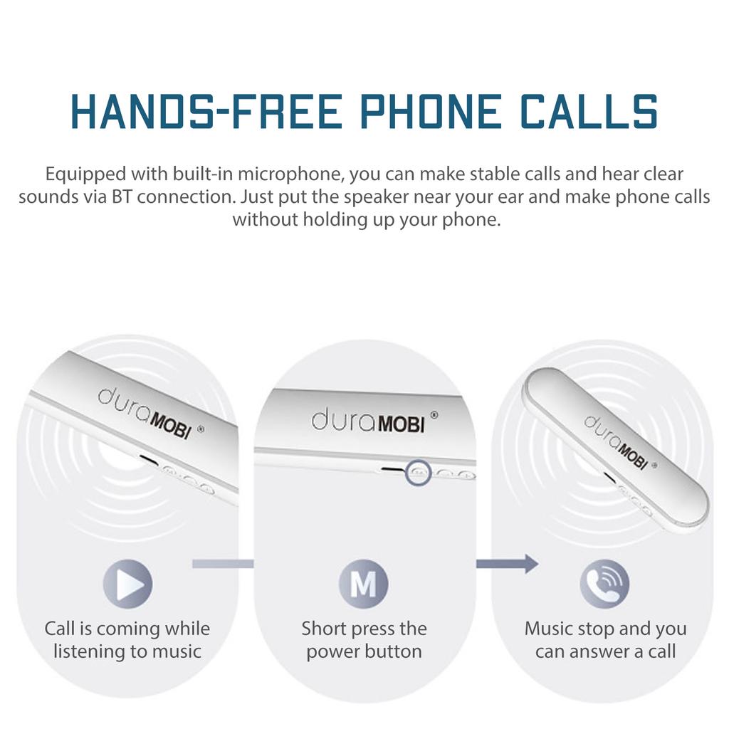 Dura MOBI C807 Bone Conduction Speaker Sleeping Pillow Speaker BT5.0 Mini Sound Box with Microphone