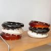Fashion Irregular Rivet Resin Bracelet Exaggerated Retro Bangle  Girls