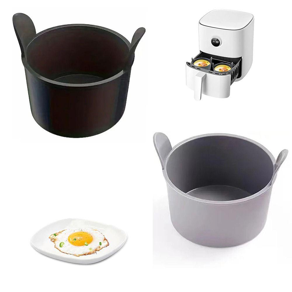 4 Pcs Non Stick Egg Cooker Mould BPA Free Air Fryer Baking Ramekins Egg Poacher Cups  Cooking