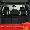 SUV Trunk Organizer Hanging Bag for Car Seat Back