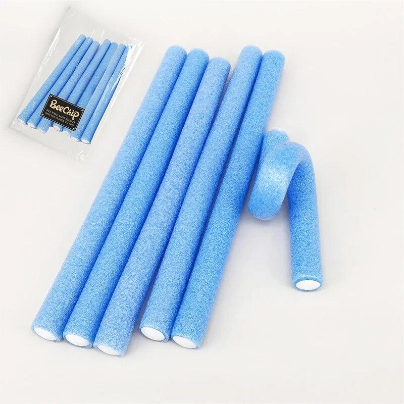 10 шт. универсальная плойка для завивки волос, цветная губка, щипцы для завивки волос, жемчужный хлопок, щипцы для завивки волос Eva