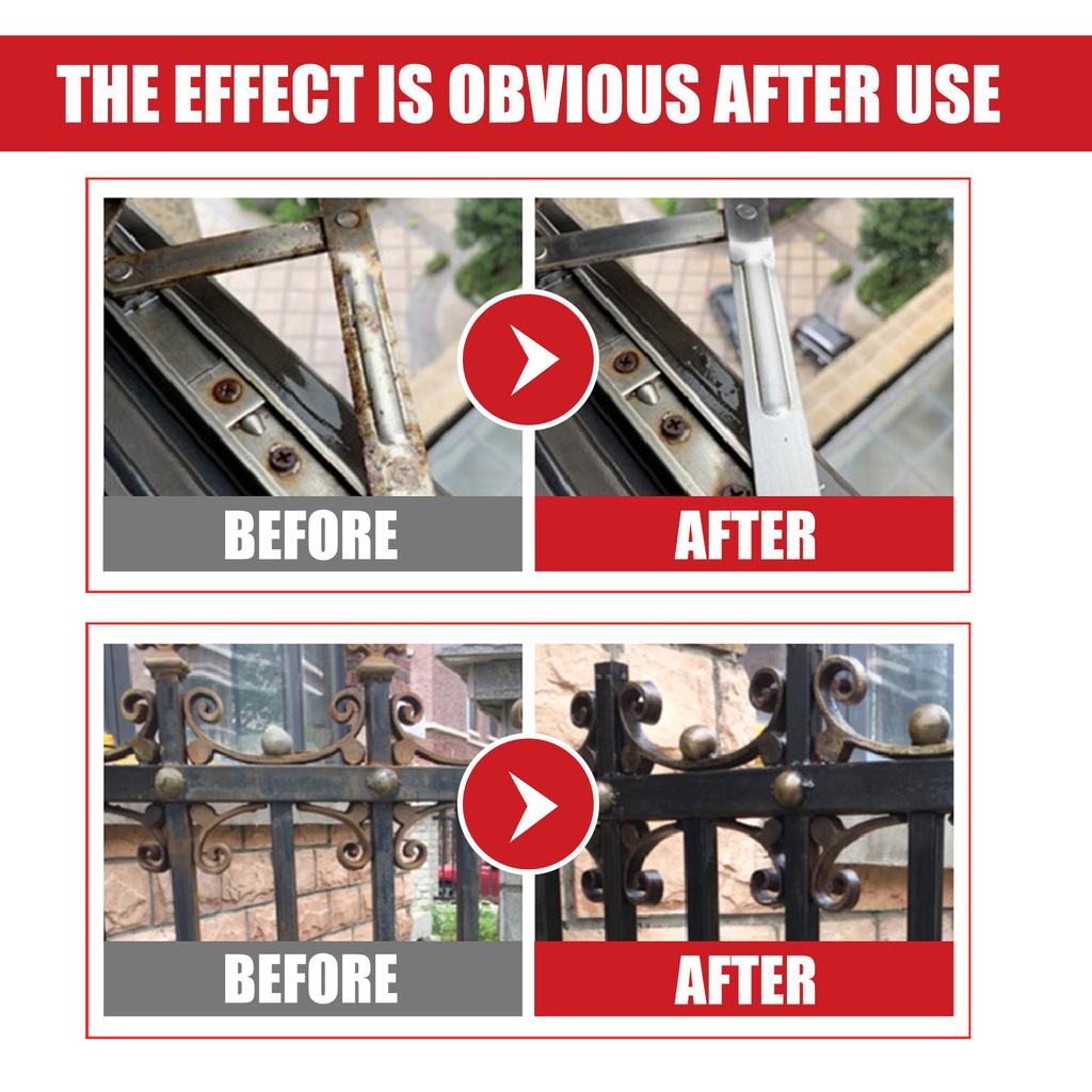 Car Rust Remover Paint Water-based Multi Purpose Chassis Rust Converter Repair Protect Iron Metal Surfaces Maintenance Clean 100g