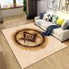 Masonic Carpet Freemason Illuminati Ring Area Rug Large,Carpet All Seeing Eye Rugs Carpets for Living Room,Fitness Pet Floor Mat
