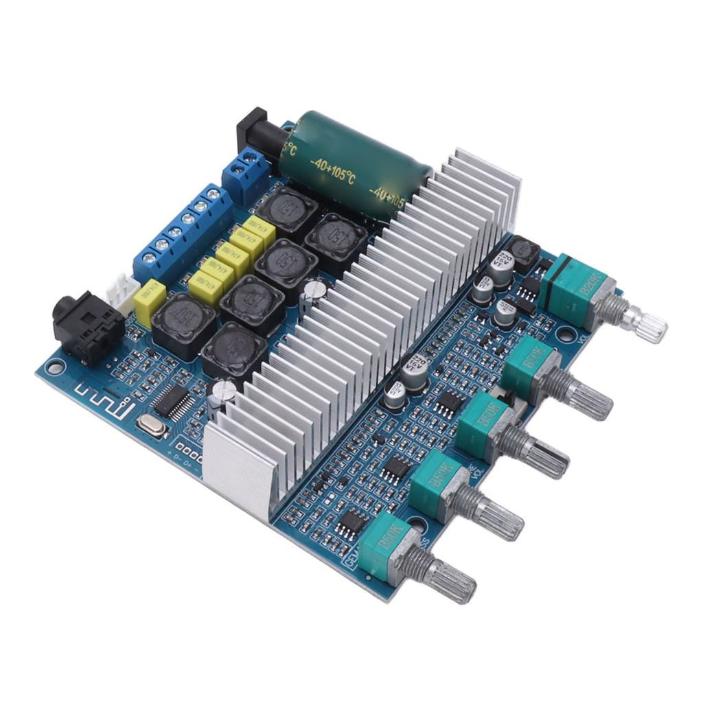 Subwoofer Amplifier Board High Power Bluetooth Audio Amp DC12V?24V 2.1 Channel TPA3116 50W+50W+100W