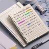 A5/B5 English Notebook Twin-wire Binding 80 Sheets Eye Protection Beige Paper English Writing Exercise Book Student Stationery School Supplies