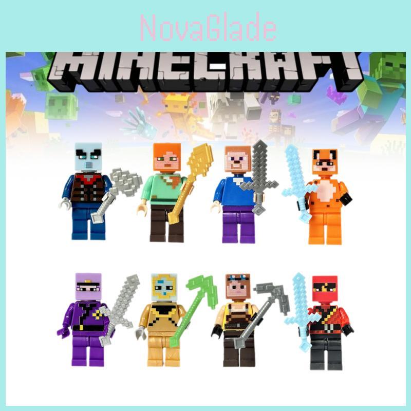Фабричный мир Мини-фигурки Строительные блоки Совместимые с Лего Красочные пластиковые игрушки