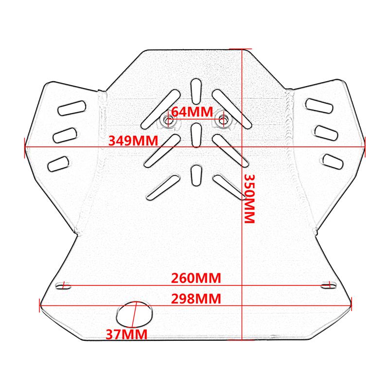 Engine Lower Belly Pan Guard Skid Plate Protector For Honda CRF250L CRF 250 L 2013 2014 2015 2016 2017 2018 2019 2020
