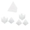 Silicone Pyramid Molds Large DIY Pyramid Casting Molds Pack Pyramid Silicone Molds Jewelry Making Craft