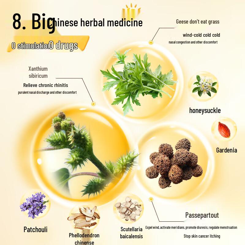 Kweihua Cang Er Zi Nasal Relief Patch