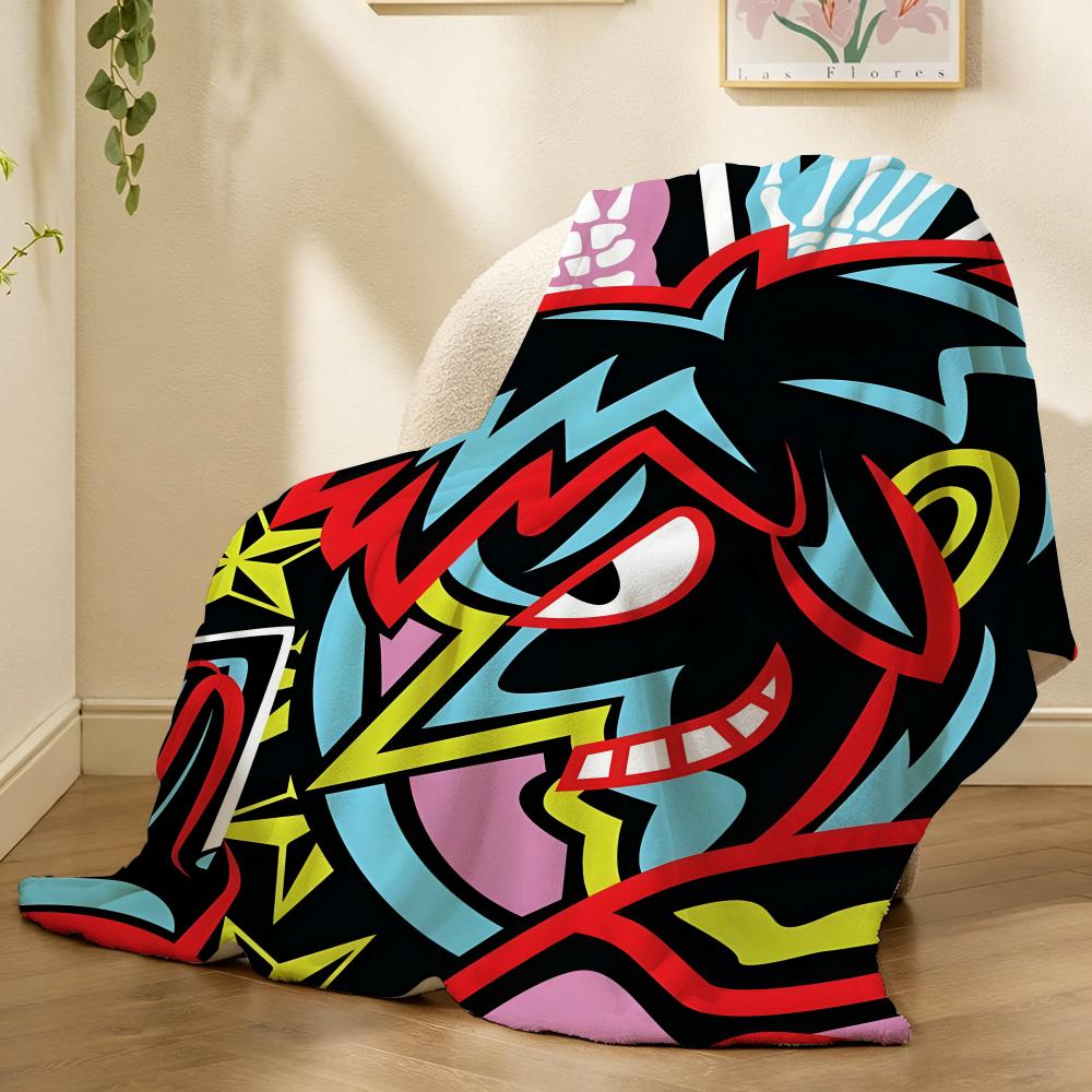 Плед K-Kaijis Легкий 240 г Фланелевый Мягкий Нежный к Коже Для Летнего Охлаждения