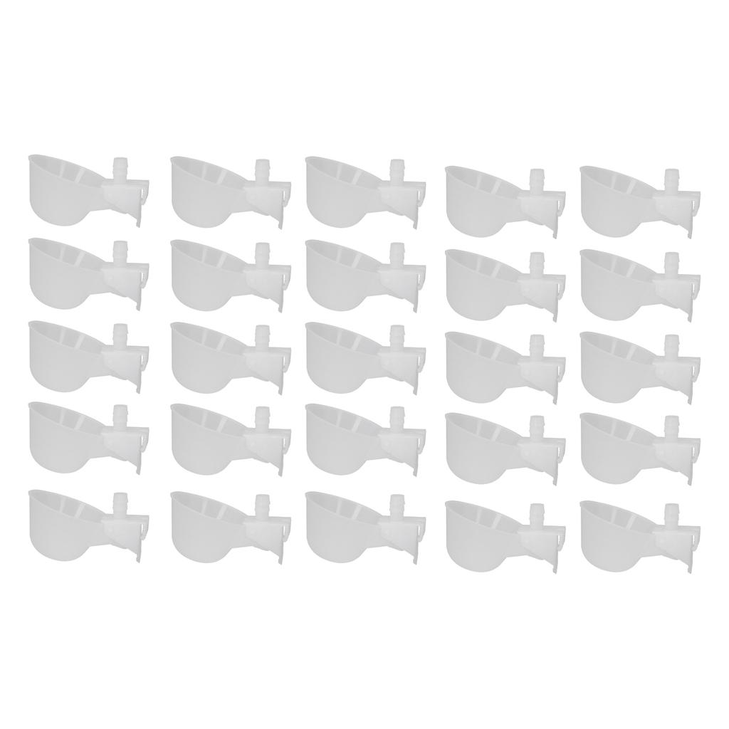 25 комплектов подвесных поилок для кур с автоматической чашей для поения птицы