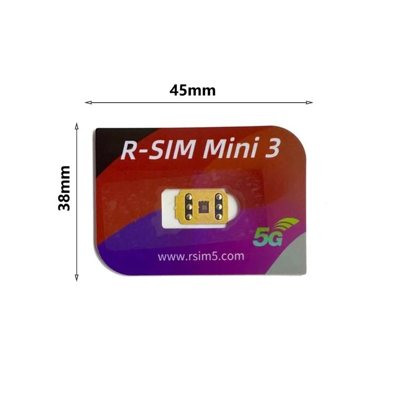 Две SIM-карты Совместимая Мини3 Разблокирующая Карта-Наклейка ABS Разблокирующая Карта-Наклейка Быстрая Разблокировка Телефона для Телефона 13 До