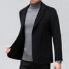 Firstview Men's Business Casual Double-faced Wool Lapel Overcoat FV24D1125