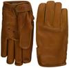 JRP Motorcycle Leather Gloves Raw Cowhide Gloves Light Brown L WTS