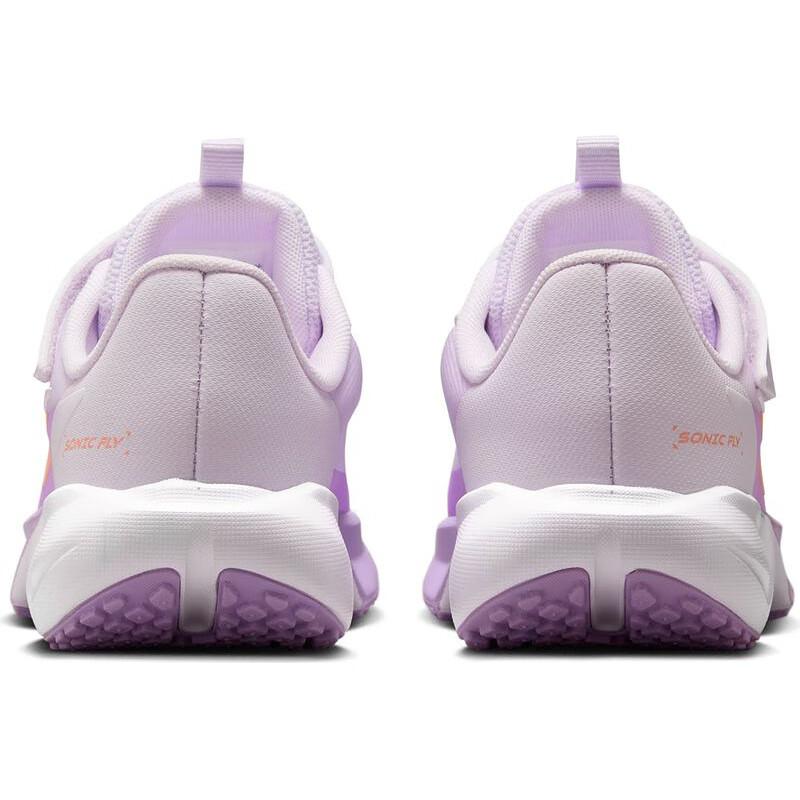 Nike SONIC FLY Удобные Низкие Беговые Кроссовки Розово-Фиолетовые Детские Возраст 3 7 Лет FZ0016-500