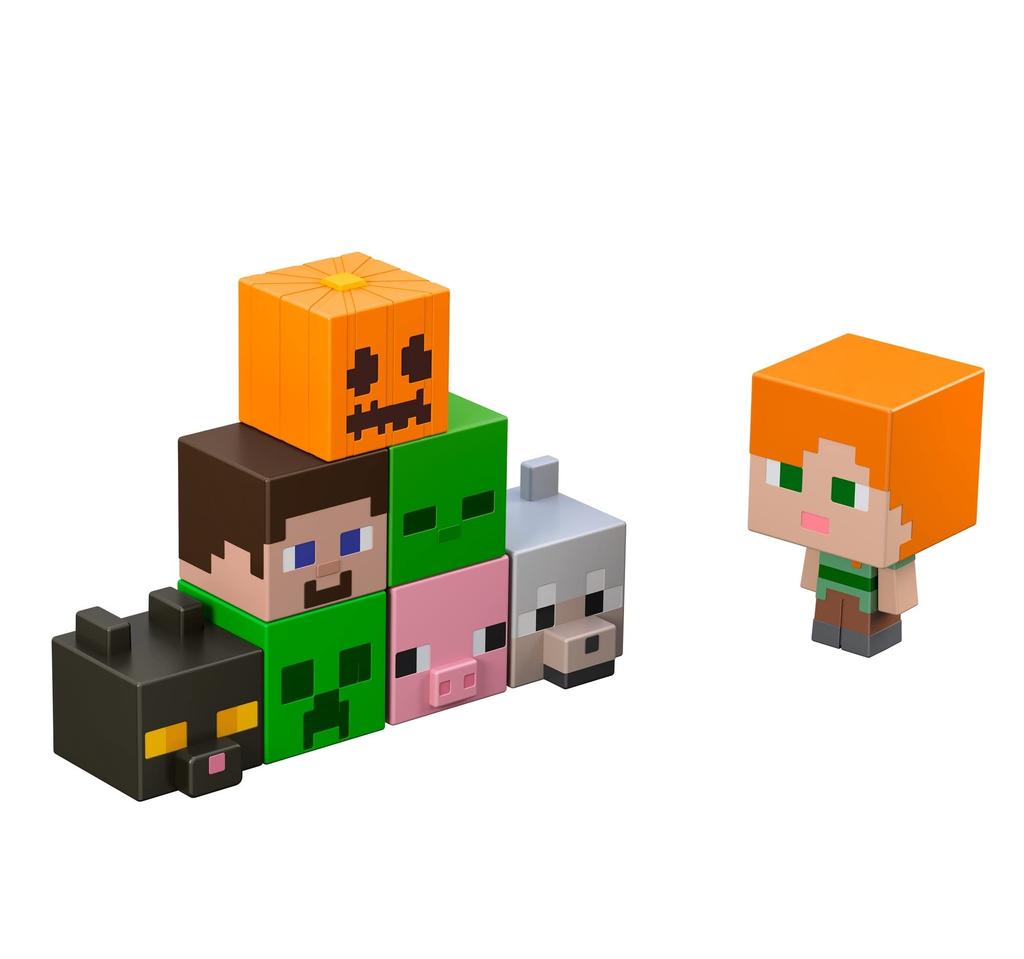 Minecraft Mob Head Mini Figure Mini Assortment Фигурки, проданные в годах и (ШАХТЕРСКОЕ РЕМЕСЛО) [36 ящиков] [6 вверх] 986A-HDV64